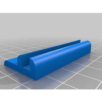 Akrilik Pencere Tutucu 5mm X 50mm 3D Baskı (Bu ürün Sadece Plastik parçadır - Almadan Önce Soru Sorabilirsiniz)