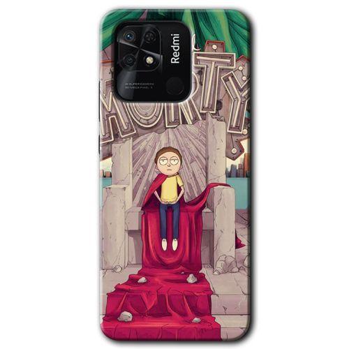 Xiaomi Redmi 10C HD Baskılı Kılıf + 9D Tam Ekran Koruyucu - Morty