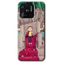 Xiaomi Redmi 10C HD Baskılı Kılıf + 9D Tam Ekran Koruyucu - Morty
