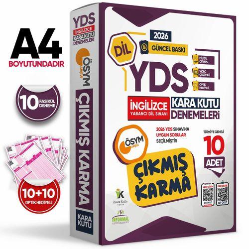 2025 YDS İNGİLİZCE ÖSYM Çıkmış Soru 12li Tıpkı Basım ve Çıkmış Karma 10lu Deneme 2li Set TG Çözümlü