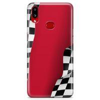 Samsung Galaxy A10s Kılıf Formula 1 Arka Kapak Koruma Desenli Full Koruyucu