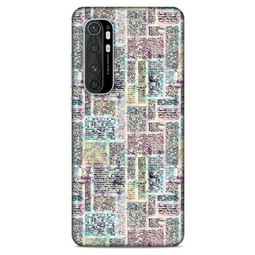 Xiaomi Mi Note 10 Lite Kılıf Pastel Renkler (7) Telefon Kılıfı Pembe Mavi