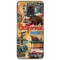 Retro (15) Desen Antişok Kılıf Renkli Xiaomi Redmi Note 9 Pro Kılıf