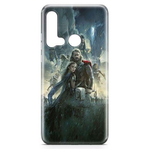 Huawei P20 Lite 2019 Kılıf Got Arka Kapak Koruma Desenli Full Koruyucu