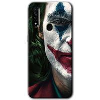 MRCİLETİSİM Oppo A31 Kılıf Kapak - Joker +Hayalet Ekran Yandan Gözükmez