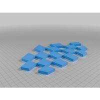 3 Kişilik Satranç Tahtası 3D Baskı (Bu ürün Sadece Plastik parçadır - Almadan Önce Soru Sorabilirsiniz)