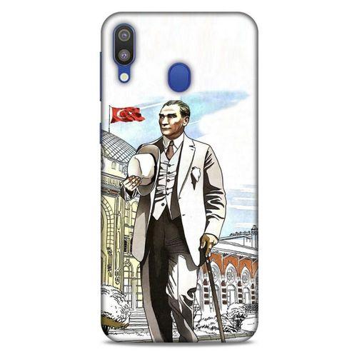 Samsung Galaxy M20 Kılıf Atatürk (50) Shockproof Kılıf Şehir