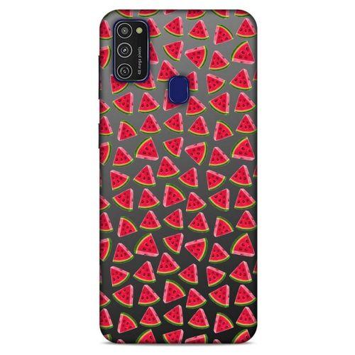 Frutix Karpuz 03 Samsung Galaxy M21 Kılıf Desenli Silikon
