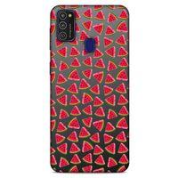 Frutix Karpuz 03 Samsung Galaxy M21 Kılıf Desenli Silikon