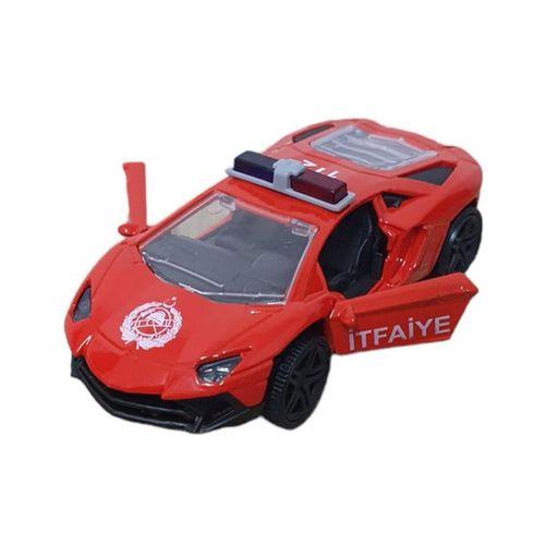 Çek Bırak Metal Araba Lamborgini - ILK003 - İtfaiye