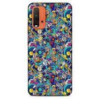 Lopard Xiaomi Redmi Note 9 4g Uyumlu Kılıf Graffitix (49) Ultra Silikon Kılıf