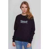 Slipknot Logo Baskılı Siyah Kadın Sweatshirt