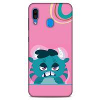 Emojix (32) Samsung Galaxy A30 Kılıf Silikon Kapak Desenli