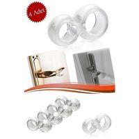 Silikon Kapı & Pencere Vurma Önleyici Stoper Kapı Tamponu 4 Adet