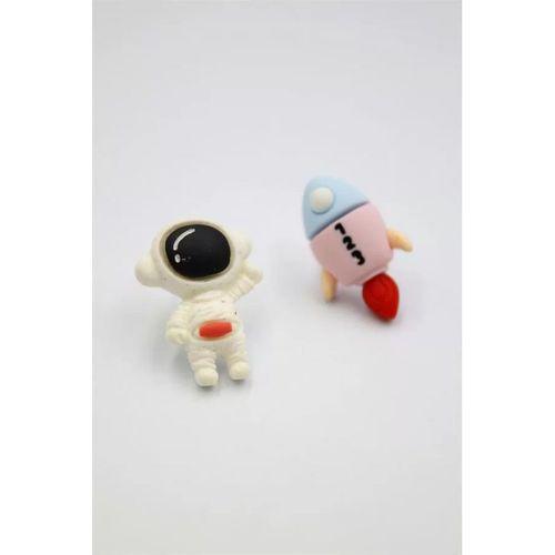 Astronot Hamur Küpe - ÇOK RENKLİ