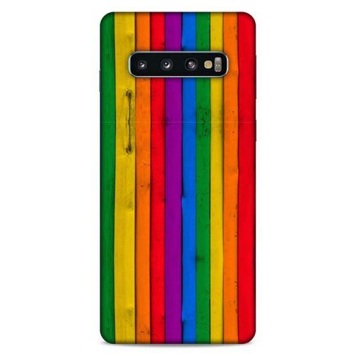 Lopard Samsung Galaxy S10 Uyumlu Kılıf Wood'X (24) Darbe Emici Kılıf Desenli