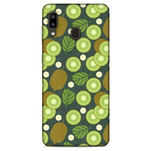Frutix Kivi 01 Samsung Galaxy A20 Kılıf Desenli Silikon