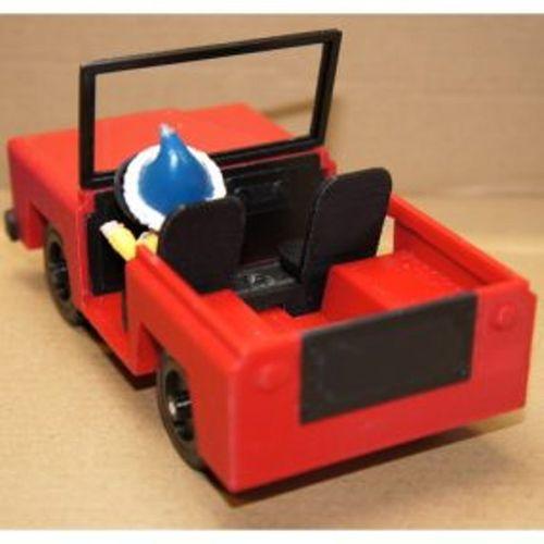 Sandmann Jon Blund Landrover Cabriolet (Bu ürün Sadece Plastik parçadır - Almadan Önce Soru Sorabilirsiniz)