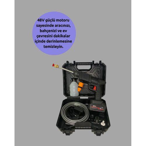 Akülü Basınçlı Yıkama Tabancası 450psı Su Püskürtme Makinesi