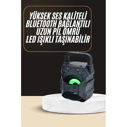 Bluetooth Hoparlör Android Ve İos Uyumlu Ses Bombası Usb Girişli Taşınabilir