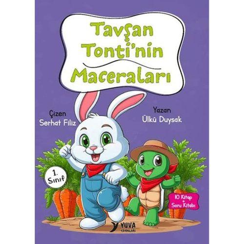1. Sınıf Tavşan Tontinin Maceraları 10 Kitap Yuva Yayınları