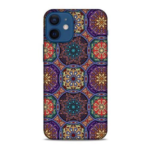 Ethnic Culture (14) Apple iPhone 12 Mini Kılıf Silikon Kapak Desenli