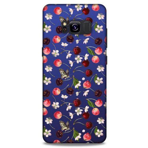 Frutix Kiraz 02 Samsung Galaxy S8 Kılıf Desenli Silikon