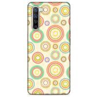 Oppo Reno 3 Pro 5g Kılıf Pastel Renkler (29) Arka Koruma Kılıfı Kırmızı Yeşil