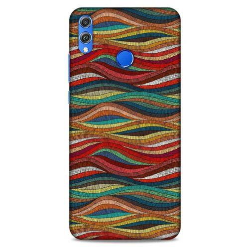 Ethnic Culture (66) Huawei Honor 8x Kılıf Silikon Kapak Desenli