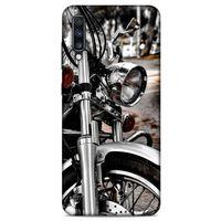 Samsung Galaxy A70 Uyumlu Kılıf Motorsiklet (49) Ultra Silikon Kılıf Harley