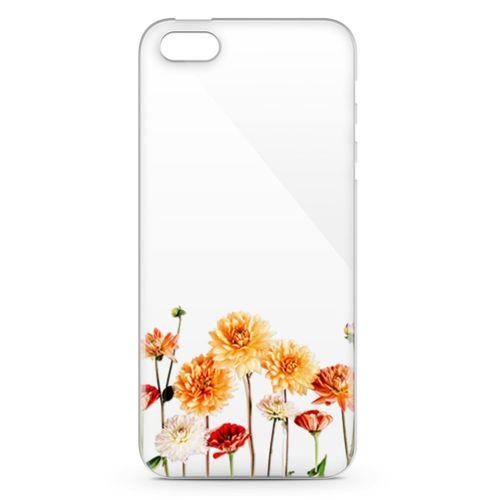 Apple iPhone SE Kılıf Buket Çiçek Arka Kapak Koruma Desenli Full Koruyucu