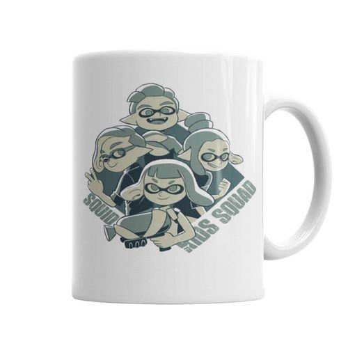 Splatoon  Squid Kids Squad Kupa Bardak Porselen