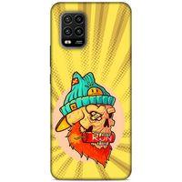 Lopard Xiaomi Mi 10 Lite Uyumlu Kılıf Tattoo's (32) Soft Silikon Kılıf Run
