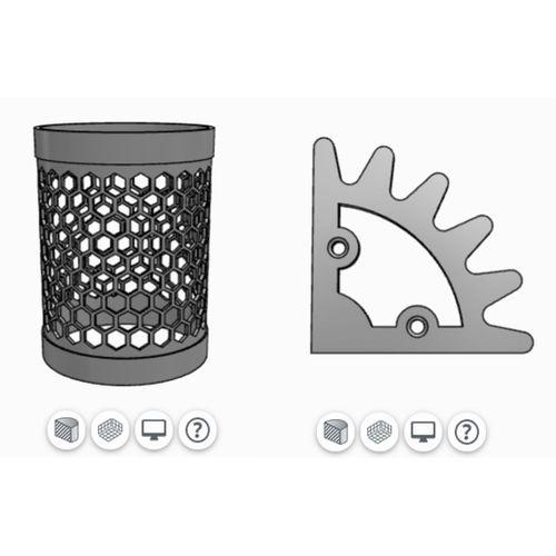 3D baskılı parçalı Industrial_steampunk Lamba Projesi - 5150931