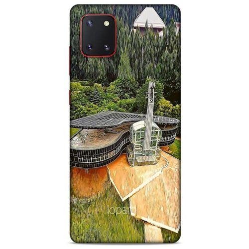 Samsung Galaxy Note 10 Lite Kılıf Dünya Mimarisi (31) TPU Kılıf Piano House Çin