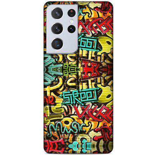 Lopard Samsung Galaxy S21 Ultra Uyumlu Kılıf Graffitix (26) Tpu Silikon Kılıf