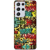 Lopard Samsung Galaxy S21 Ultra Uyumlu Kılıf Graffitix (26) Tpu Silikon Kılıf