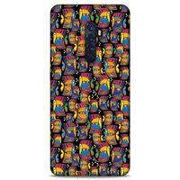 Lopard Oppo Reno 2 Uyumlu Kılıf Soyut Sanat (27) Baskılı Tasarımlı Kılıf