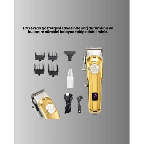 1800 Mah Bataryalı Uzun Kullanım Süreli Şarjlı Tıraş Makinesi
