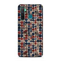 Realme 5 Pro Uyumlu Kılıf Romans (24) Darbe Emici Kılıf Mozaik