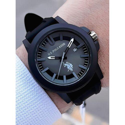 U.S.POLO ASSN Silikon Kordon 5 Atm Suya Dayanıklı Spor Erkek Kol Saati USPA.1029.B01