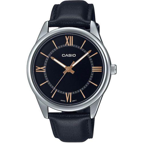 Casio MTP-V005L-1B5UDF Quartz Deri Siyah 40 mm Erkek Kol Saati
