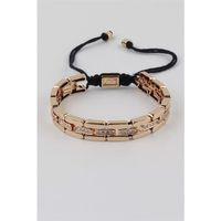 İpli Çelik Bileklik - Altın