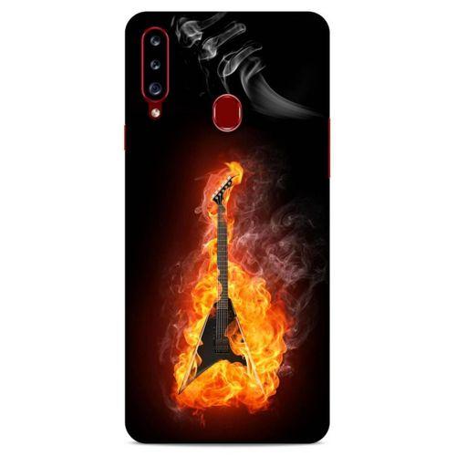 Lopard Samsung Galaxy A20s Uyumlu Kılıf FireX (12) Koruyucu Silikon Elektro Gitar