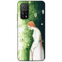 Xiaomi Mi 10T 5G Kılıf Depresyon (16) Kalın Kılıf Turuncu Mavi
