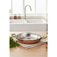 Turna Bakır Acemli Tava 4 No 20 Cm El Dövme Kırmızı Turna7584-1