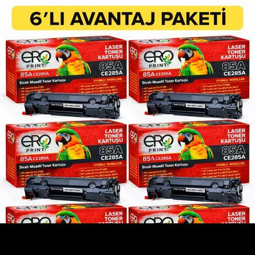 HP CE285A Muadil Toner - 6'lı Avantaj Paket