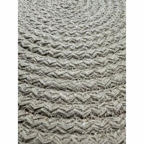 Decohandy 39cm Neon Renkli Şeritli Jüt Örme Supla Amerikan Servis