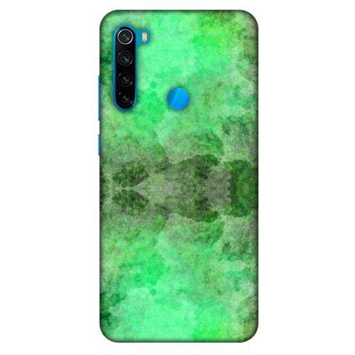 Mermer Desenli (22) Tema Tam Koruma Kılıfı Açık Yeşil Xiaomi Redmi Note 8 Kılıf