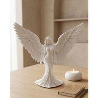 Es Melek Kadın Figürlü 3d Dekoratif Biblo Modern Salon Dekoru